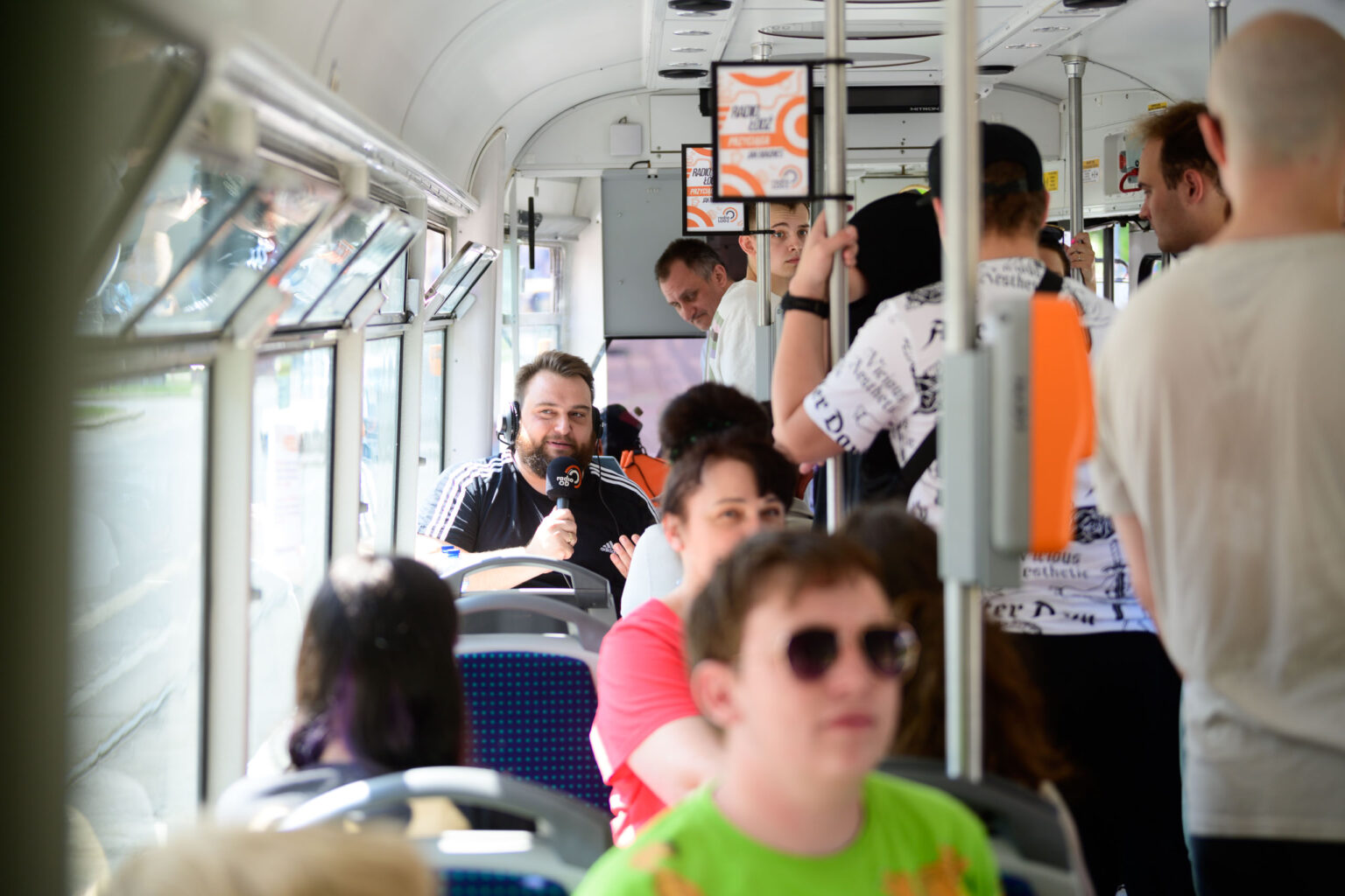 Wakacyjny tramwaj Radia Lodz z Agustinem Egurrola Fot Sebastian Szwajkowski 35