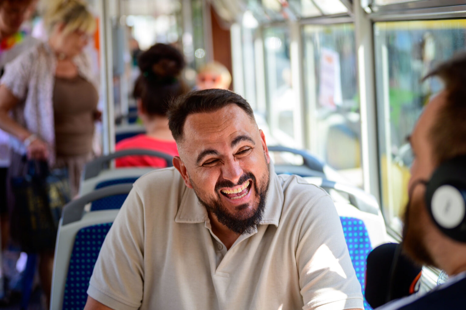Wakacyjny tramwaj Radia Lodz z Agustinem Egurrola Fot Sebastian Szwajkowski 36