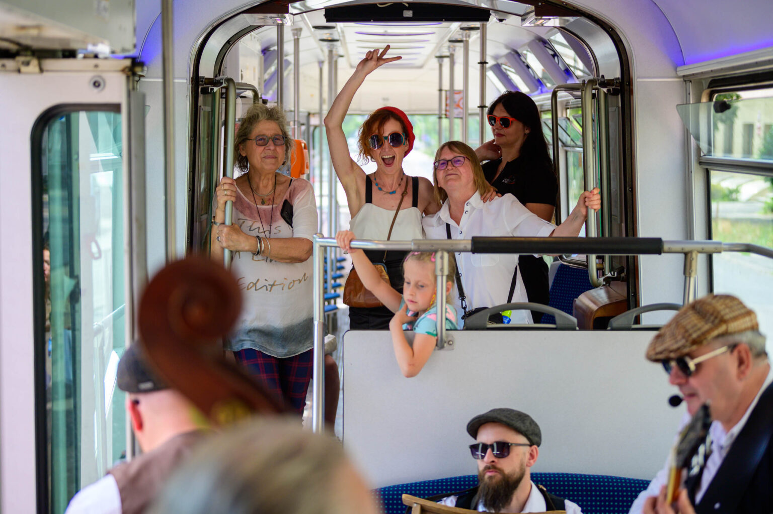 Wakacyjny tramwaj Radia Lodz z Bigiel Banda Fot Sebastian Szwajkowski 28
