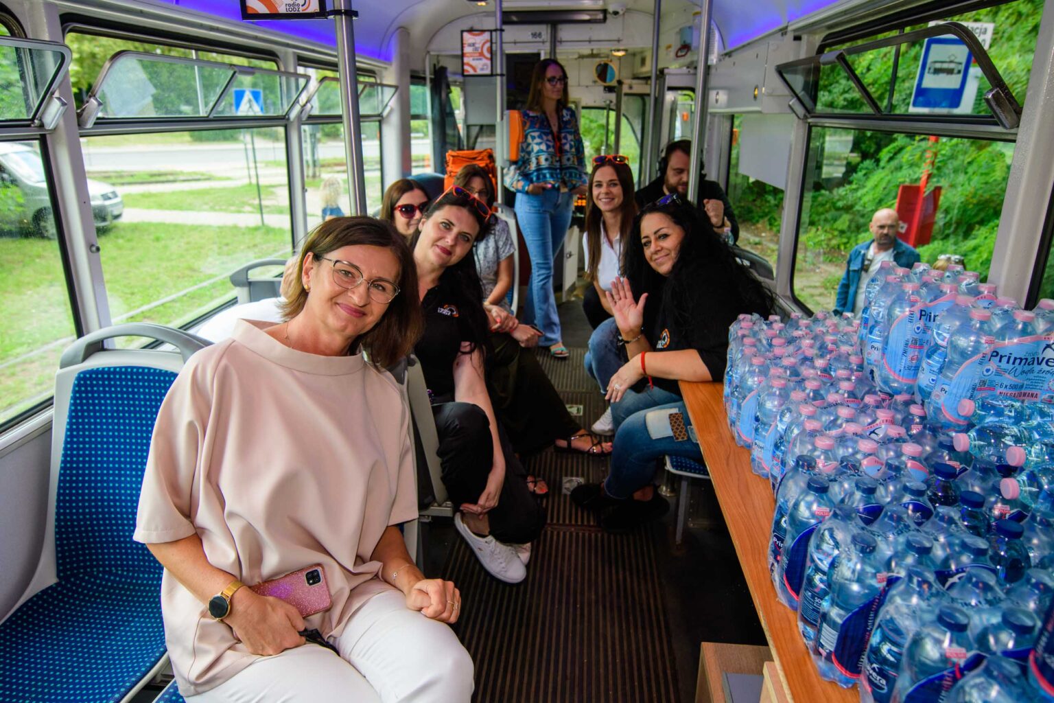 Wakacyjny tramwaj Radia Lodz z Bigiel Banda Fot Sebastian Szwajkowski 7