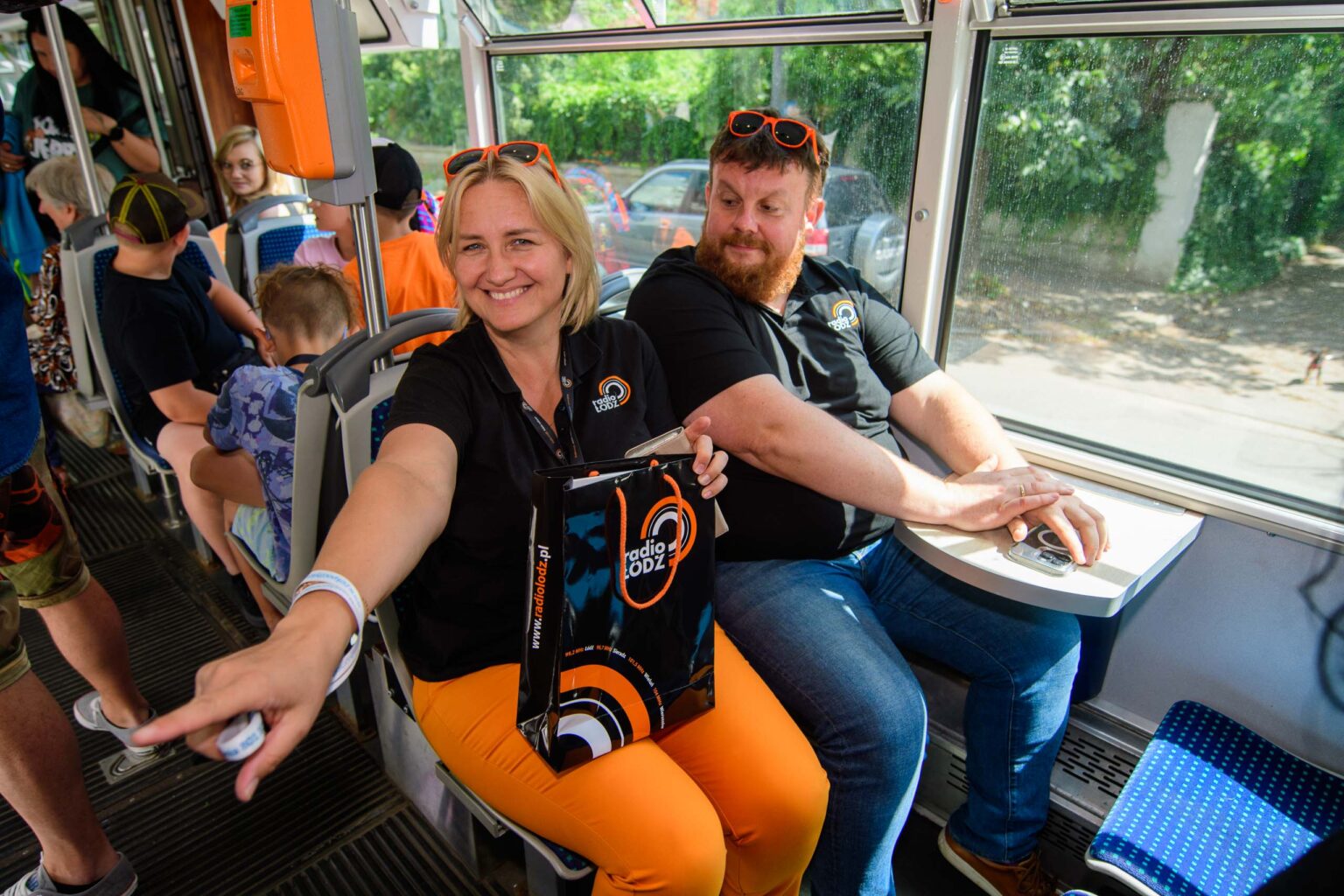 Wakacyjny tramwaj Radia Lodz z Bigiel Banda Fot Sebastian Szwajkowski 9