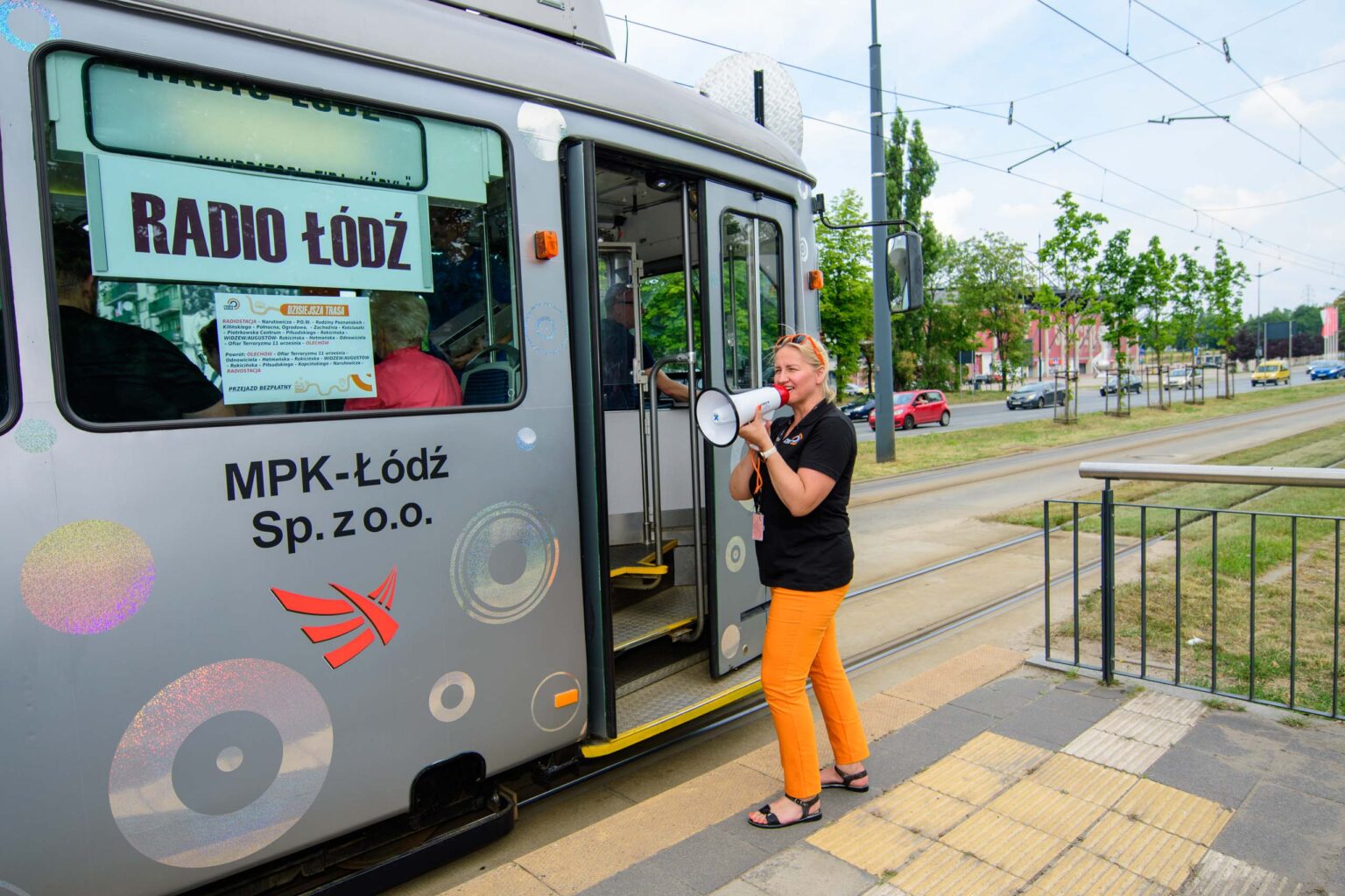 Wakacyjny tramwaj Radia Lodz z zespolem Wolne Baluty Fot Sebastian Szwajkowski 28