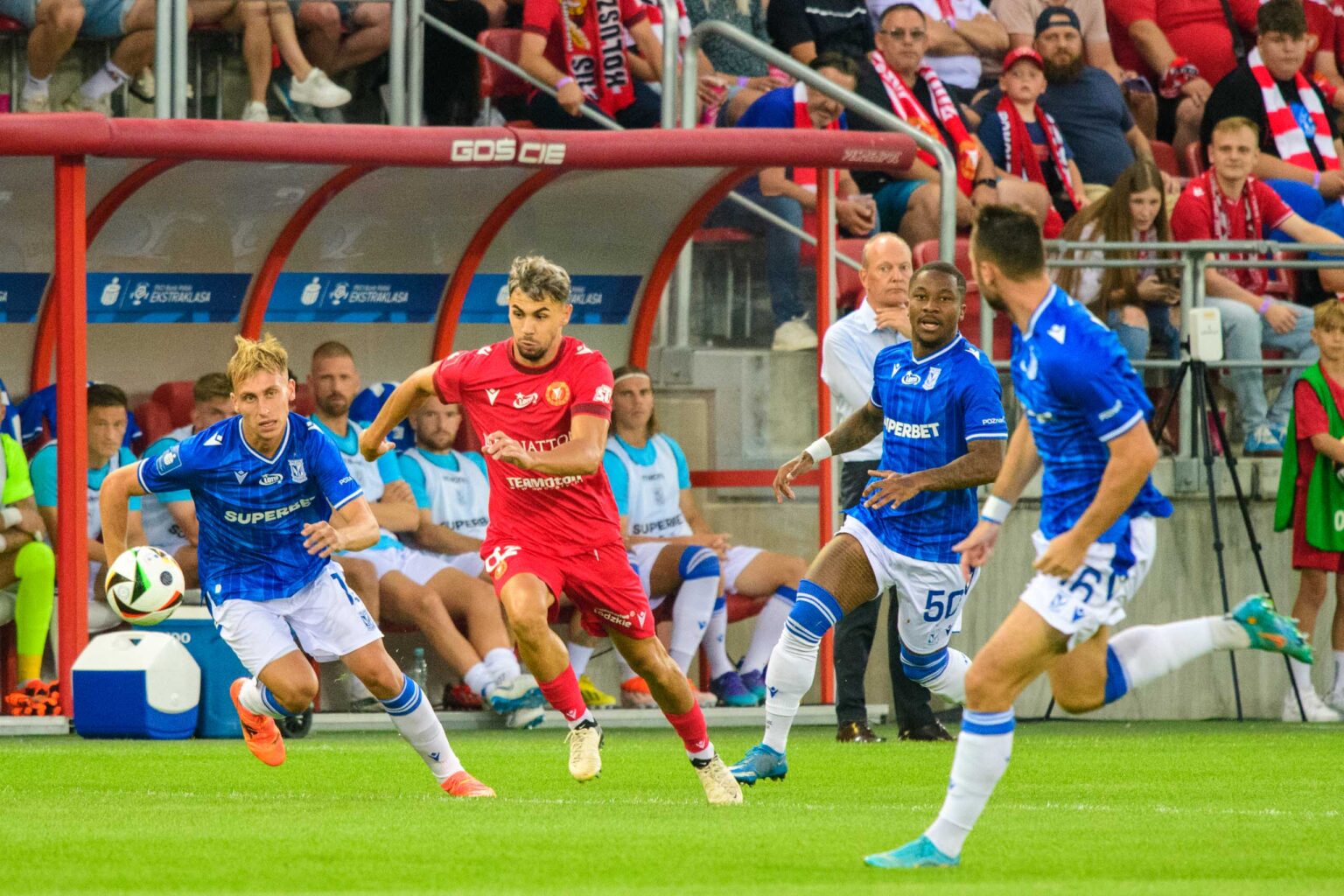 Widzew Lodz vs Lech Poznan Fot Sebastian Szwajkowski 7