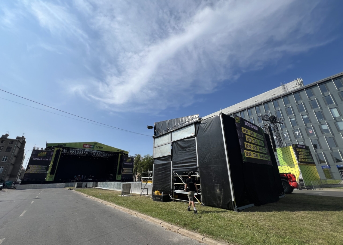 Łódź Summer Festival. Trwają ostatnie przygotowania