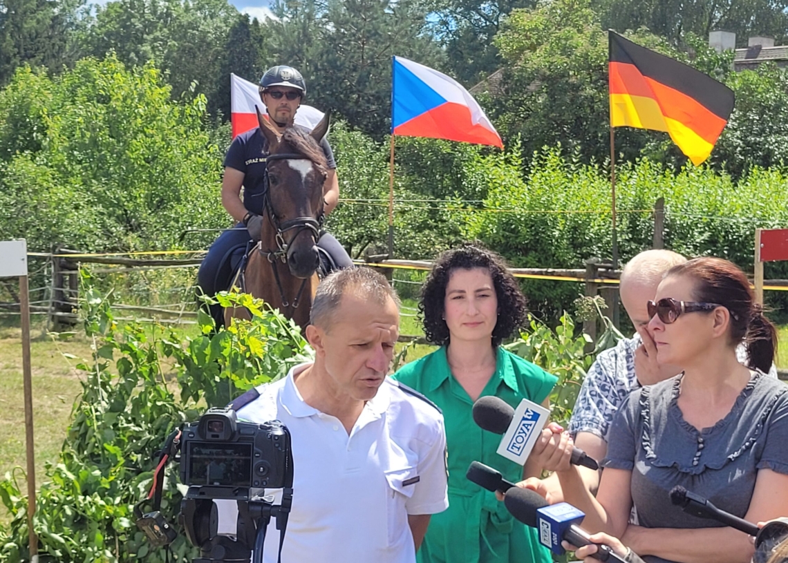Sekcja Konna Straży Miejskiej w Łodzi świętuje jubileusz 30-lecia