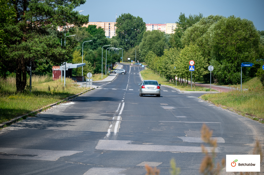 Rozpoczyna się remont ulicy Goetla w Bełchatowie 1 Rozpoczyna się remont ulicy Goetla w Bełchatowie