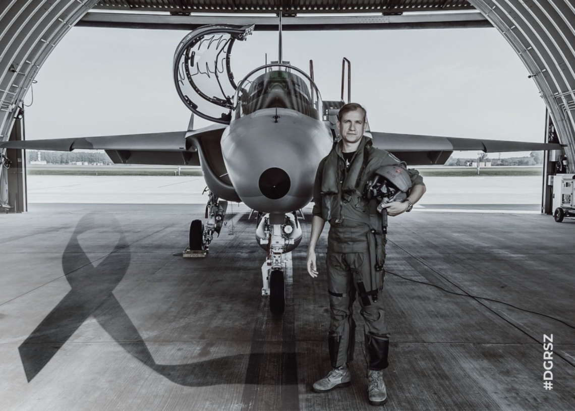 Major Robert Jeł zginął w katastrofie na lotnisku