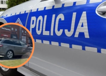Samochodem po torowisku tramwajowym