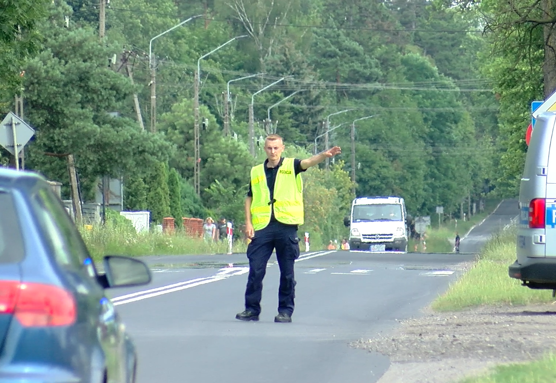 Pożar składowiska odpadów w miejscowości Wola Łaska. Są poszkodowani