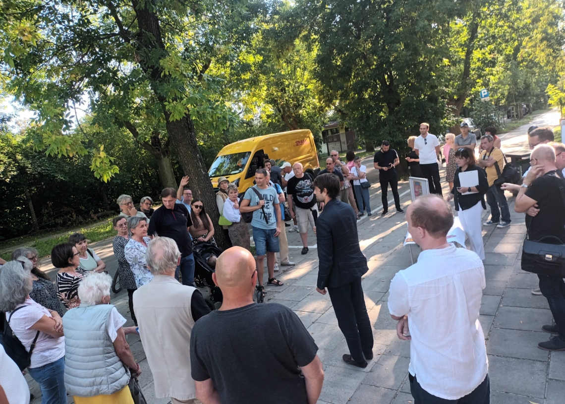 Konsultacje z mieszkańcami na Radiostacji. Jakie mają postulaty?