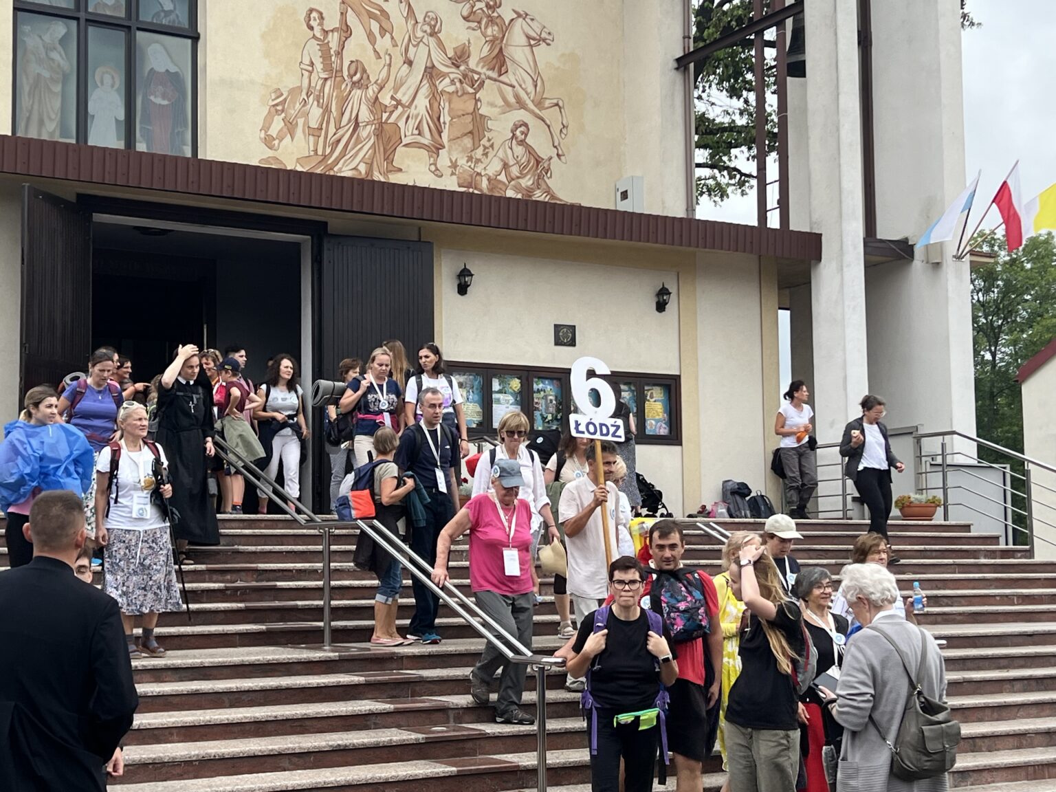 Ruszyła 99. Piesza Pielgrzymka Łódzka 5 99. Piesza Pielgrzymka Pielgrzymka Łódzka (2)