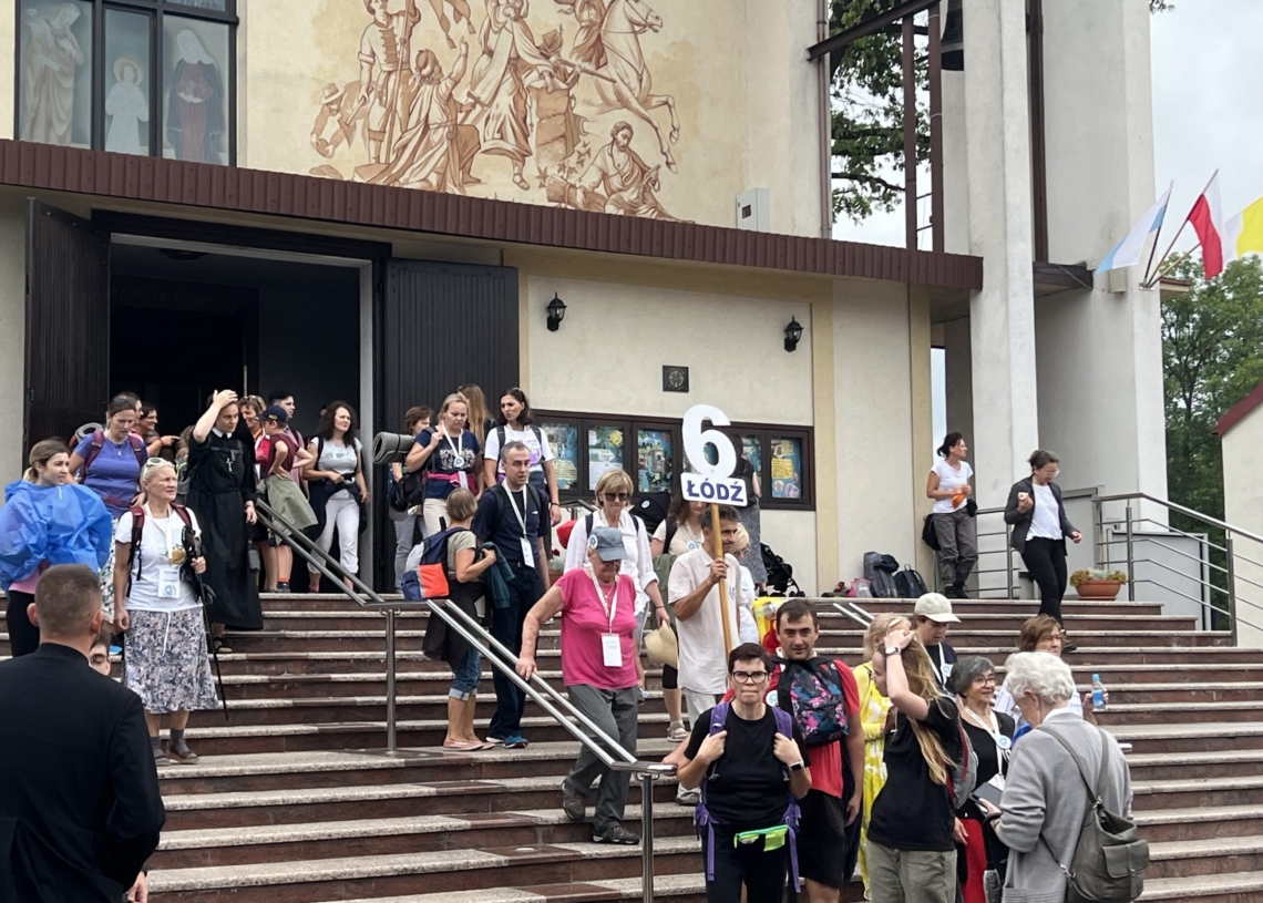 Ruszyła 99. Piesza Pielgrzymka Łódzka 1 Ruszyła 99. Piesza Pielgrzymka Łódzka