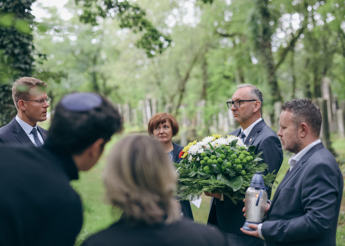 Uroczystości upamiętniające 80. rocznicę likwidacji Litzmannstadt Getto