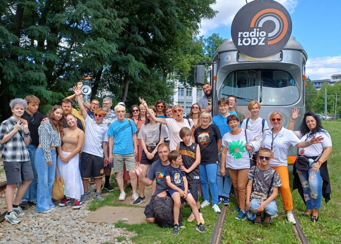Wakacyjny Tramwaj Radia Łódź kolejny raz wyruszył w trasę 1 Wakacyjny tramwaj Radia Łódź