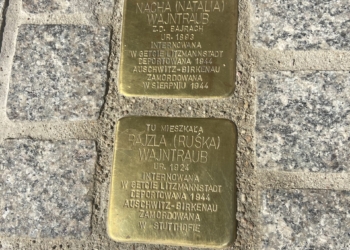 Odsłonięto pierwsze w Łodzi Kamienie Pamięci