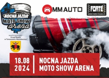 Nocna Jazda Moto Show Arena w Tomaszowie Mazowieckim. Koncerty, wystawa aut i pokazy