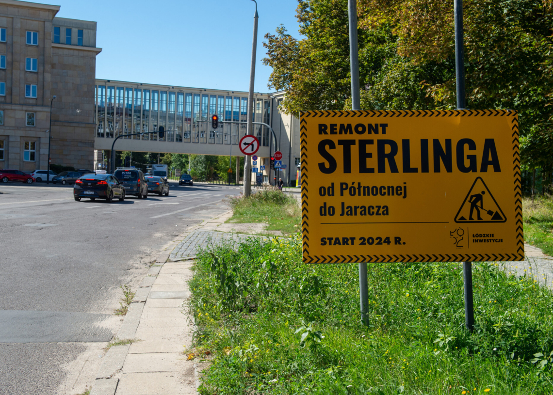 Utrudnienia na Sterlinga. Żeromskiego jednak przejezdna!