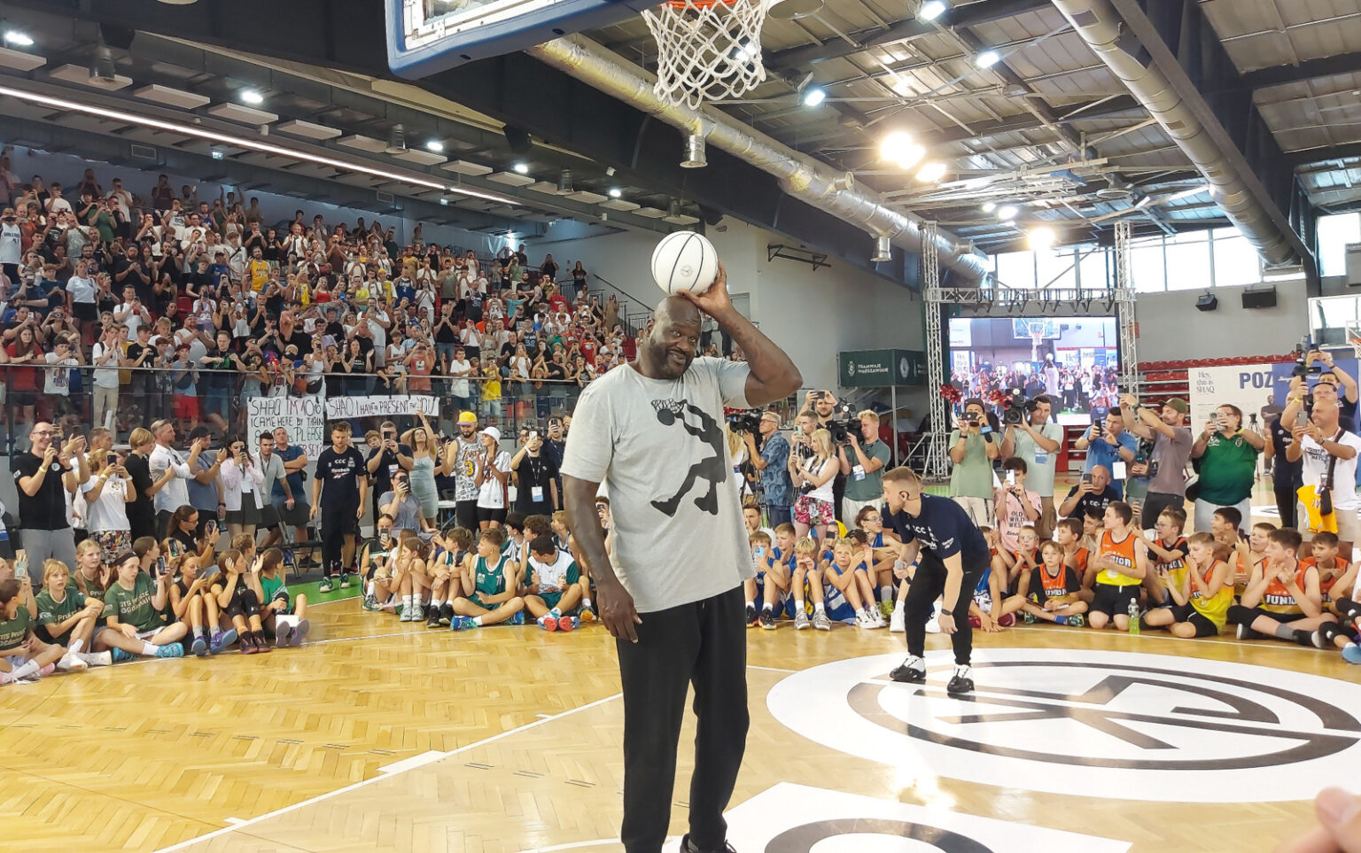 Shaquille O’Neal przyleciał do Polski