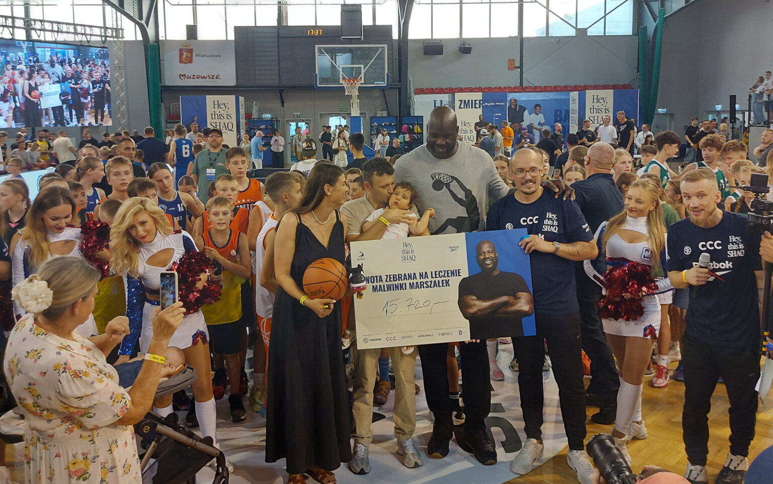 Shaquille O’Neal przyleciał do Polski