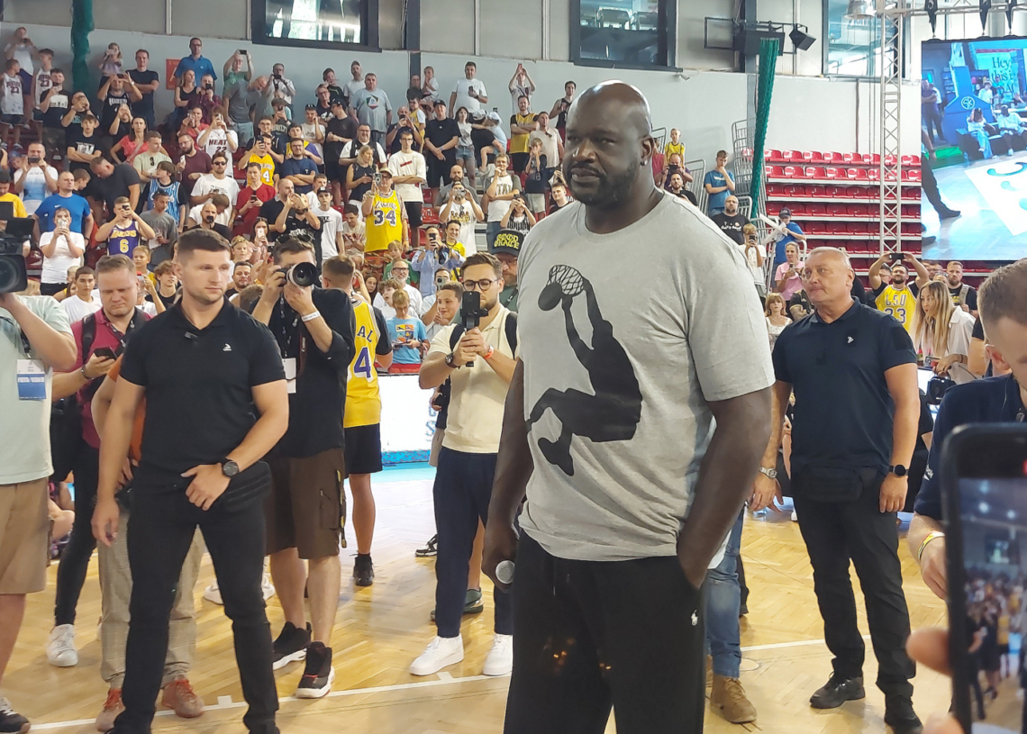 Shaquille O’Neal przyleciał do Polski
