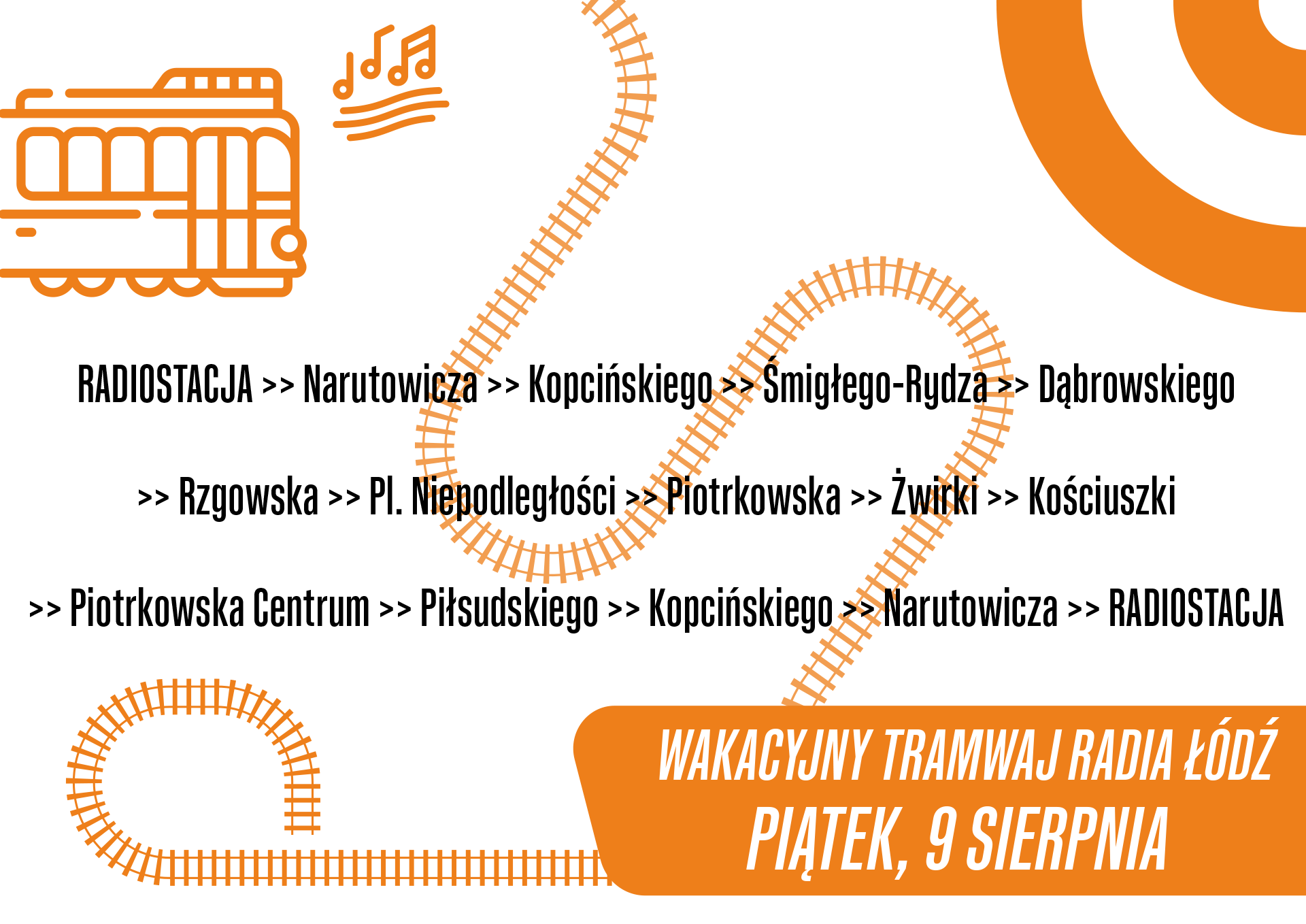 Wakacyjny Tramwaj Radia Łódź kolejny raz wyruszył w trasę 2 Trasa WTRL 9 08 kopia