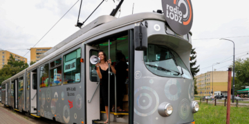 Wakacyjny Tramwaj Radia Łódź, fot. Konrad Ciężki
