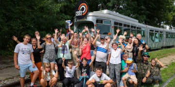 Wakacyjny Tramwaj Radia Łódź, fot. Konrad Ciężki (1) fot. Konrad Ciężki