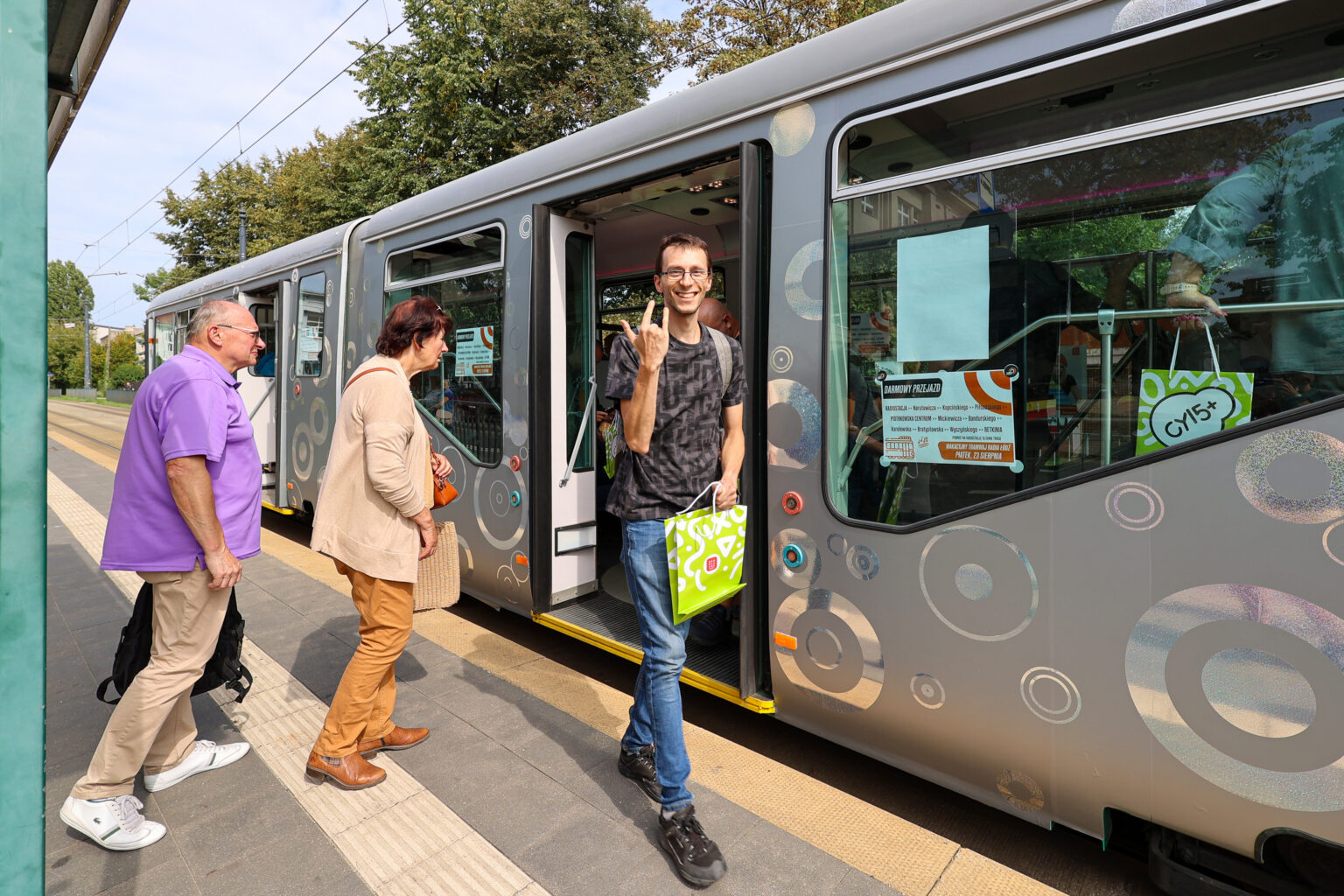 Wakacyjny Tramwaj Radia Lodz fot. Konrad Ciezki 14