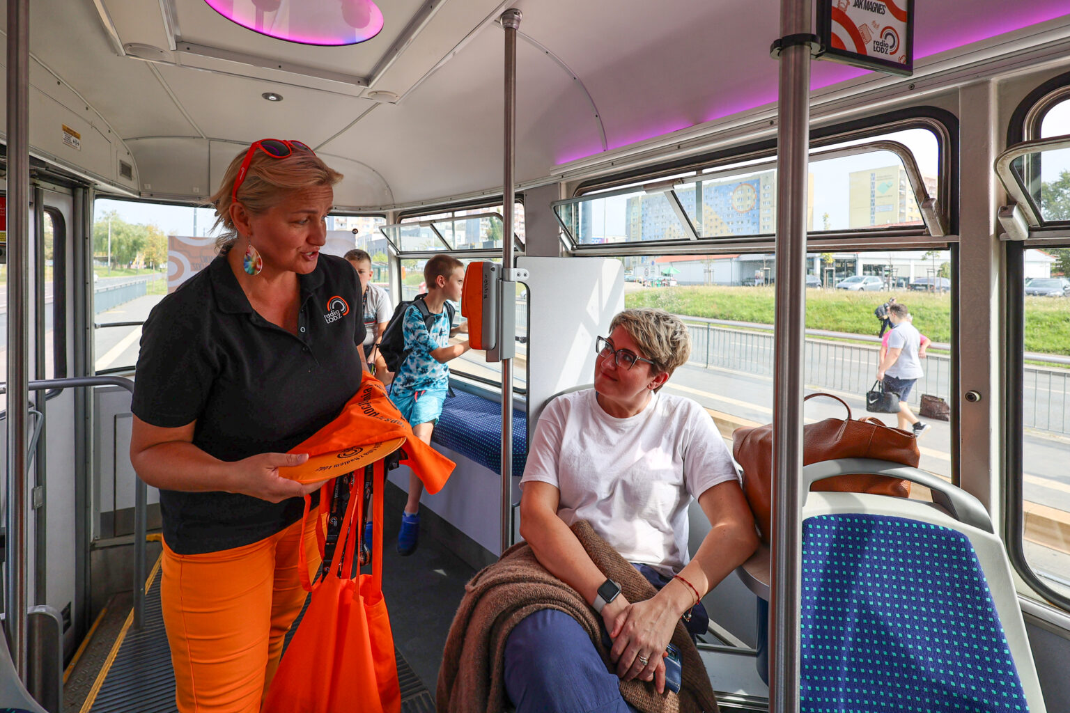 Wakacyjny Tramwaj Radia Lodz fot. Konrad Ciezki 17