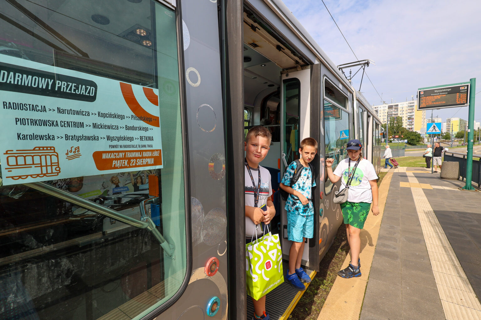Wakacyjny Tramwaj Radia Lodz fot. Konrad Ciezki 22