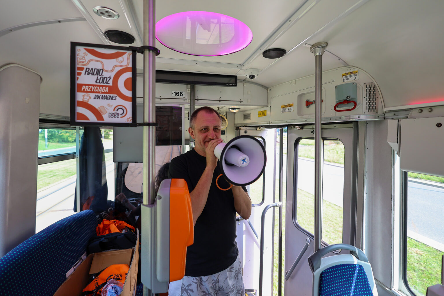Wakacyjny Tramwaj Radia Lodz fot. Konrad Ciezki 25