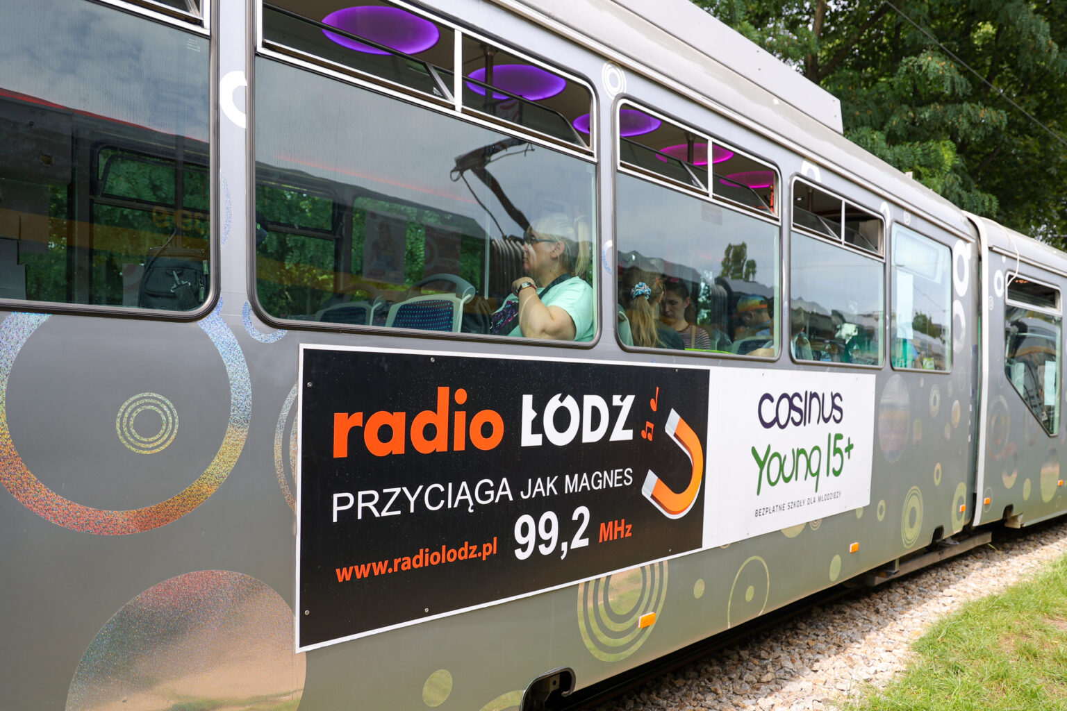 Wakacyjny Tramwaj Radia Lodz fot. Konrad Ciezki 35