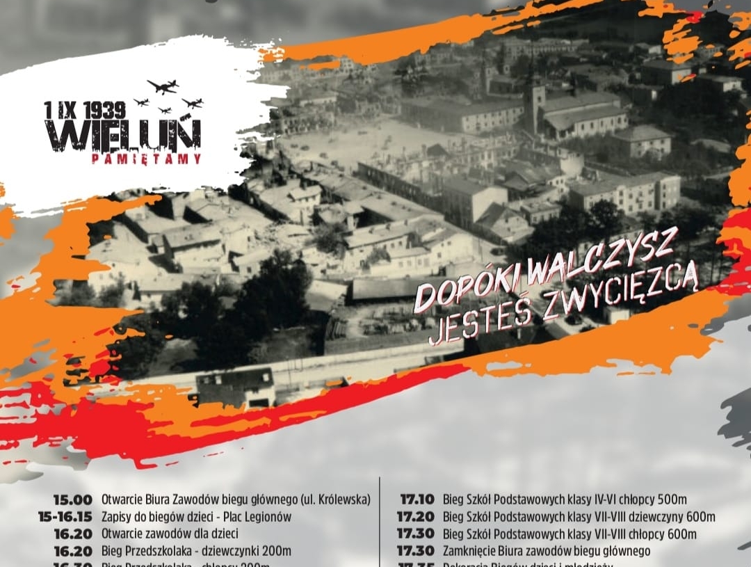 W sobotę odbędzie się 10. Wieluński Bieg Pokoju i Pojednania 1 Wieluński Bieg Pokoju i Pojednania