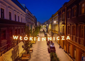 Ulica Włókiennicza, fot. Konrad Ciężki