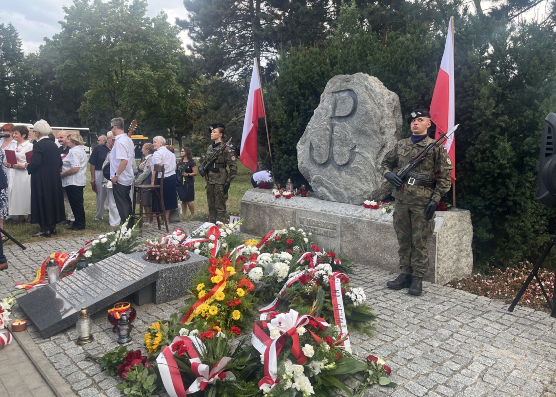 80. rocznica wybuchu Powstania Warszawskiego. Obchody pod pomnikiem Powstańców Warszawskich