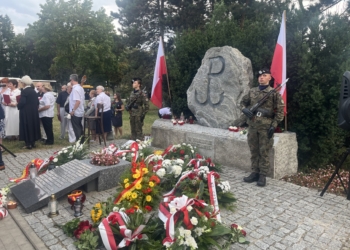 80. rocznica wybuchu Powstania Warszawskiego. Obchody pod pomnikiem Powstańców Warszawskich