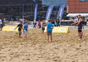 10. edycja Beach Side Rugby, czyli rugby na piasku w łódzkiej Manufakturze