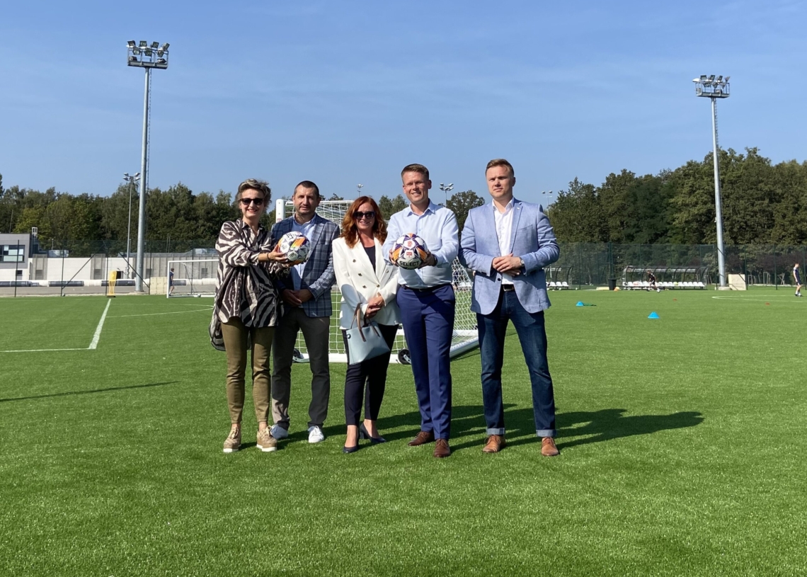 Nowe boiska treningowe ŁKS-u