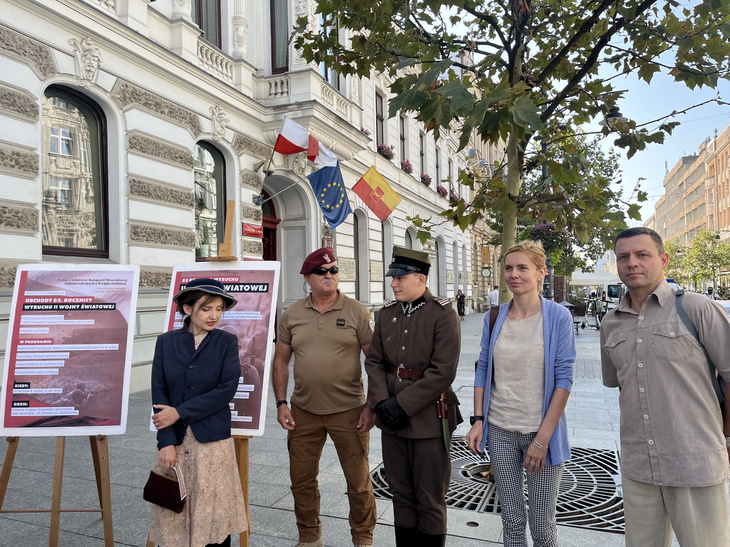 Piknik militarny w Łodzi