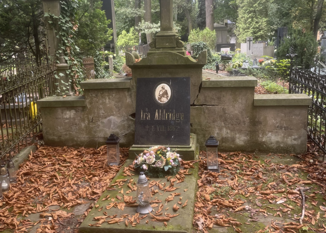 Grób Iry Aldridge'a w Łodzi zostanie odnowiony