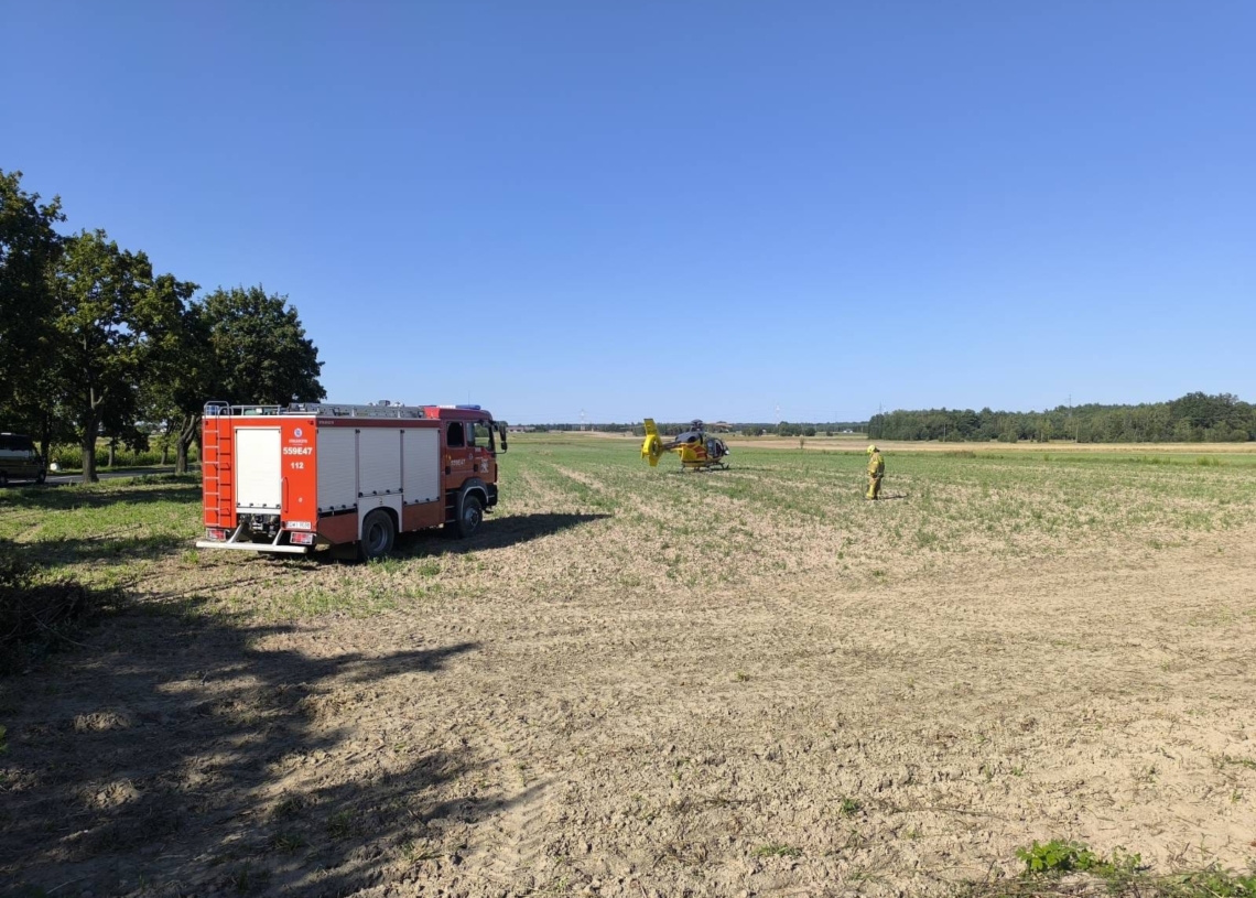 Śmiertelny wypadek w zakładzie produkcyjnym pod Wieluniem 1 Wieluniem