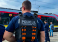 Wspólne szkolenie psów służbowych łódzkiej policji i Służby Ochrony Kolei