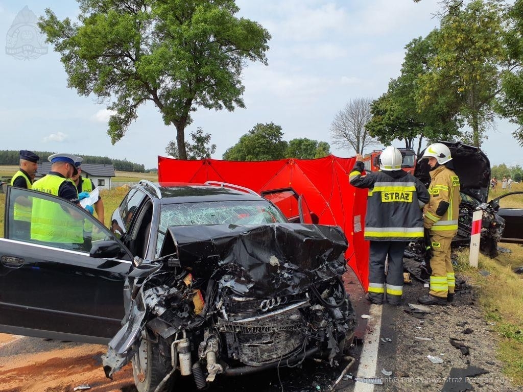 Wypadek w powiecie radomszczańskim