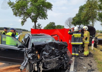 Wypadek w powiecie radomszczańskim