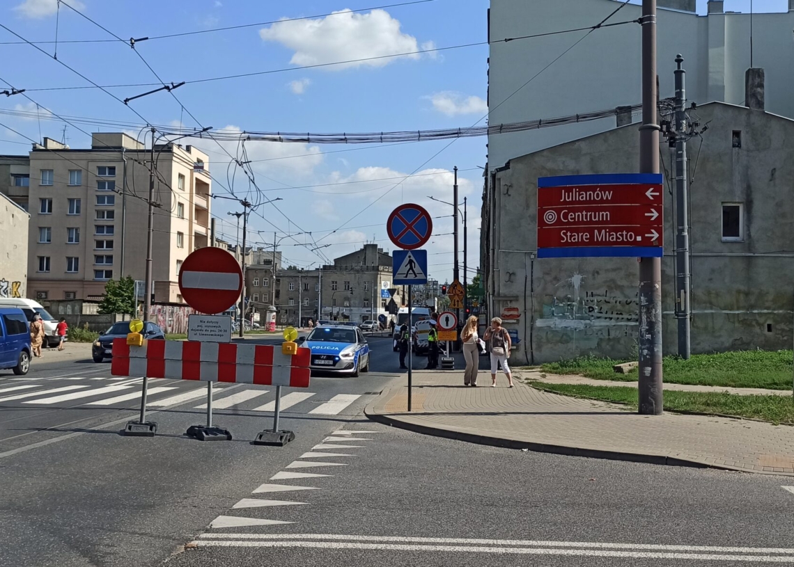 Utrudnienia na Bałutach. Rozbiórka kamienicy przy ul. Limanowskiego 1 Utrudnienia na Bałutach. Rozbiórka kamienicy przy ul. Limanowskiego