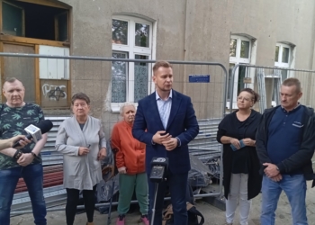 Remont famuł przy ul. Wróblewskiego, fot. Adam Łużyński