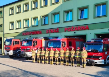 Piotrków: Niewybuch w straży pożarnej. Ewakuowano pracowników