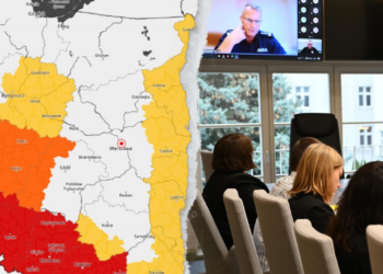Intensywne opady deszczu. Alert RCB