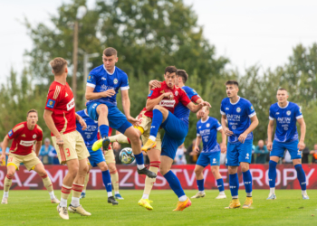 ŁKS długo się męczył. Andreu Arasa dał jednak łodzianom awans do 2. rundy Pucharu Polski