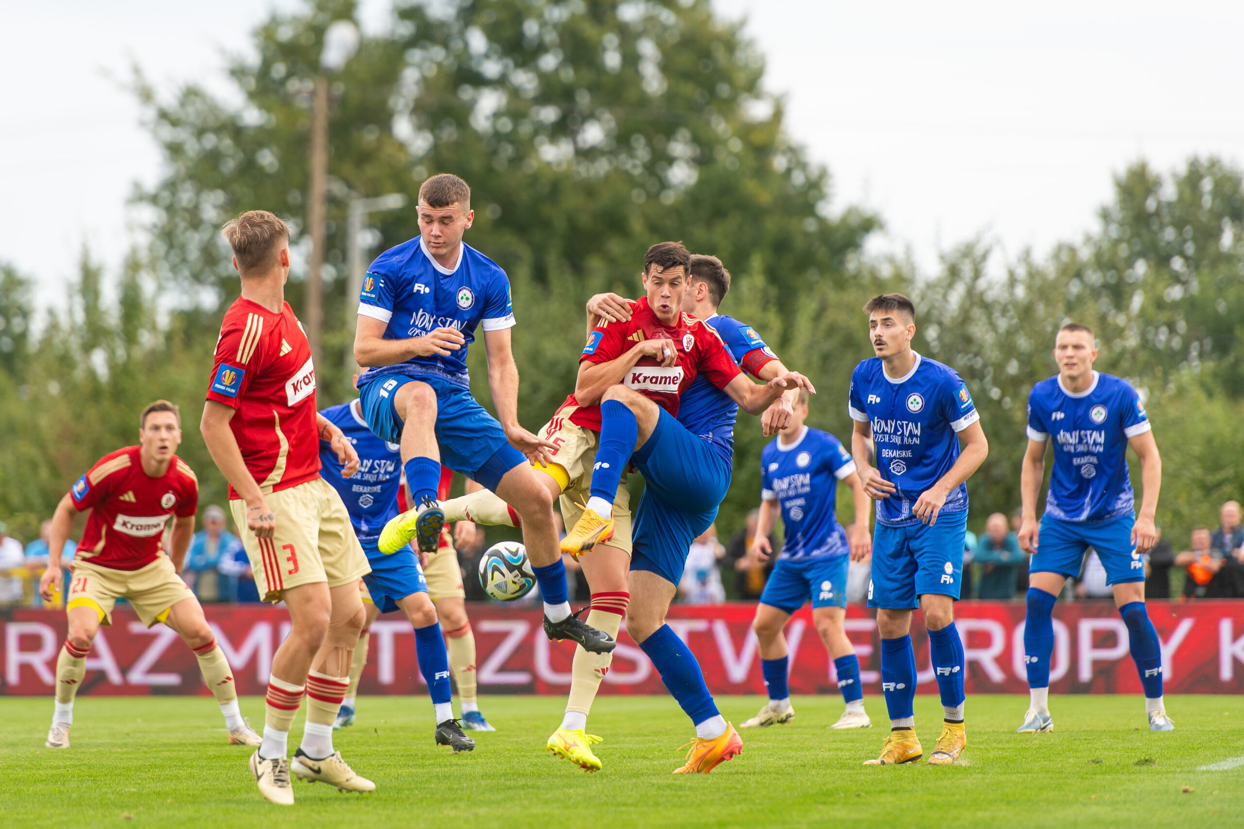 ŁKS długo się męczył. Andreu Arasa dał jednak łodzianom awans do 2. rundy Pucharu Polski